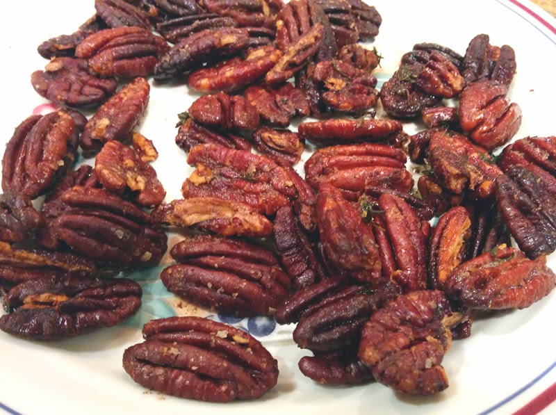 ButterRoasted Pecans with Thyme and Cayenne Easy