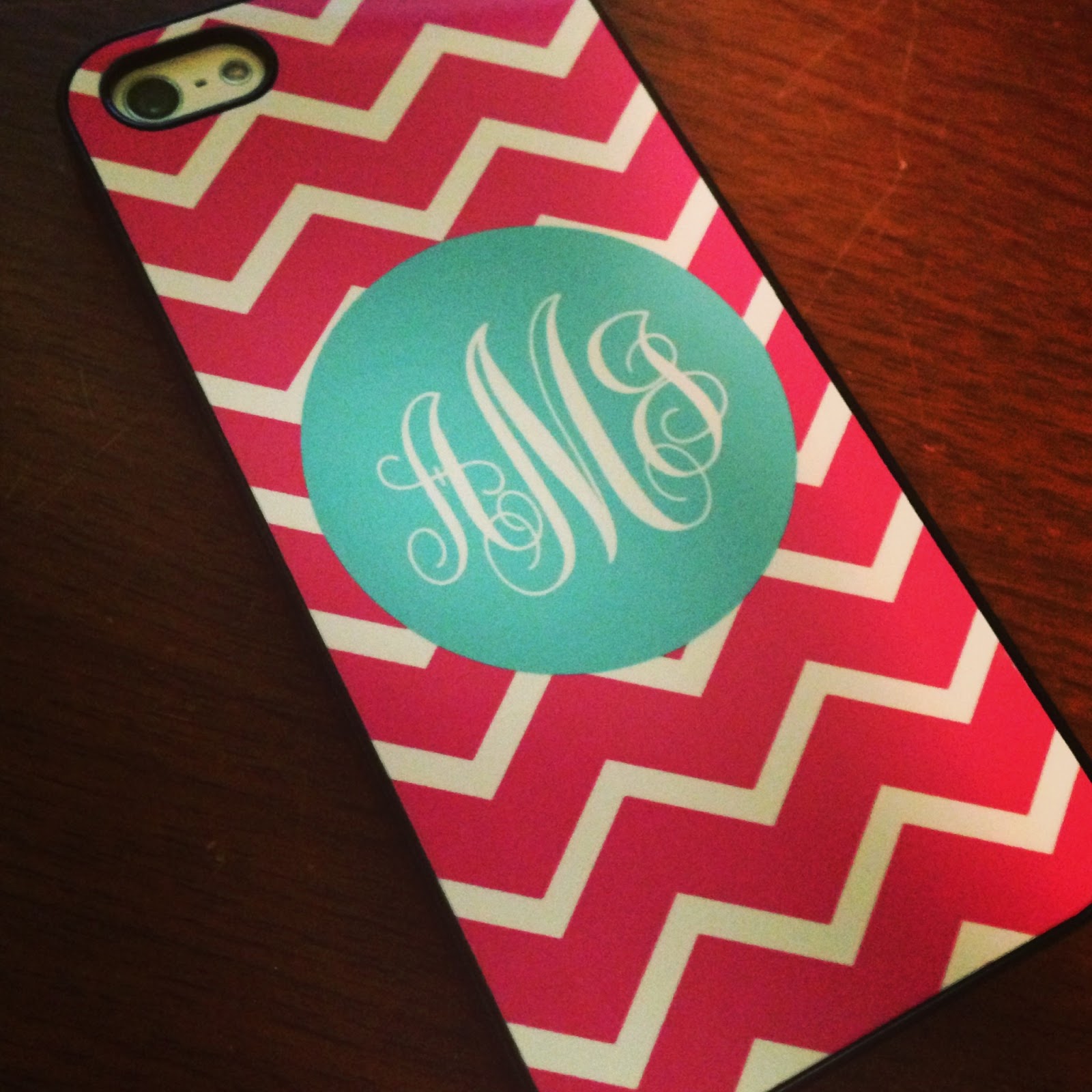 Lilly & Lemons Monogrammed Phone Case