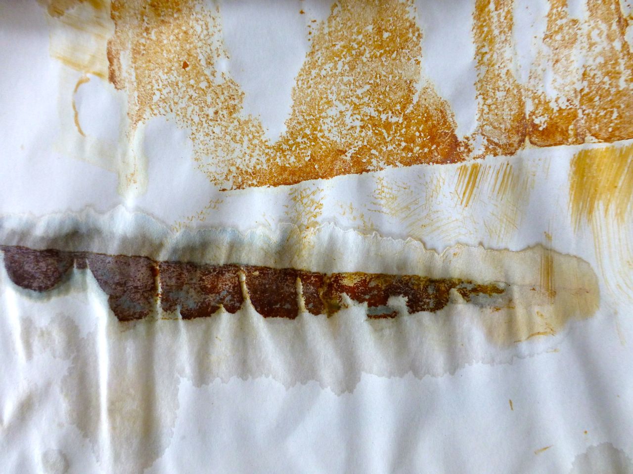 tracemarks rust and remnants..