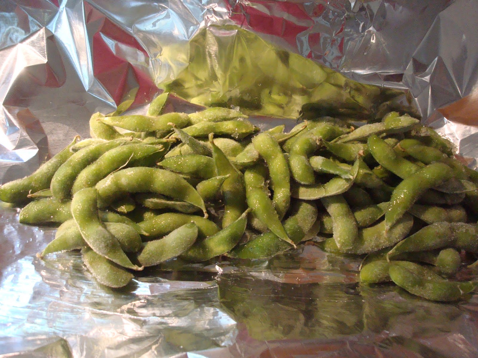 Hot Dinner Happy Home Grilled Edamame