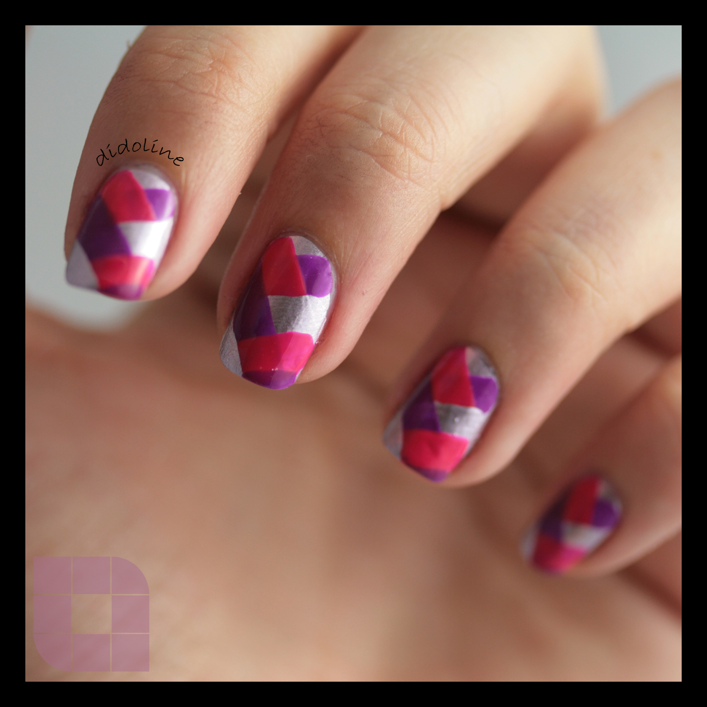 Didoline's Nails (en) The Sunday Nail Battle Braided Nails