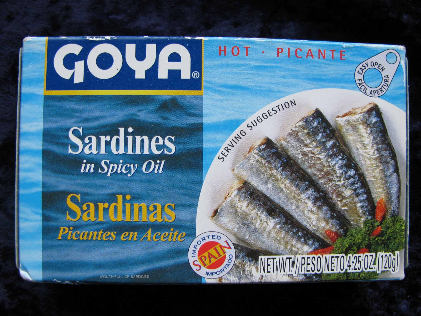 Mouth Full of Sardines GOYA 38