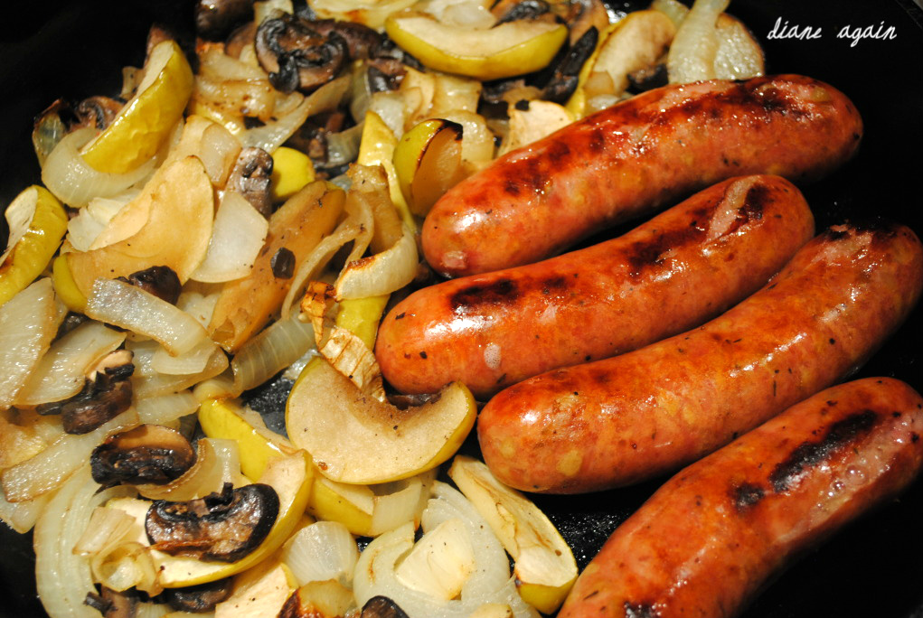 Diane Again Cooking 101 Chicken Sausage Skillet Dinner