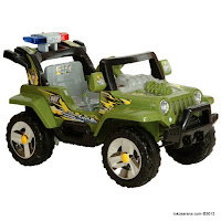 2 Motor Mainan Aki Elite 007Q Hummer Speed Boy