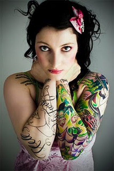 Ladies Tattoos Designs