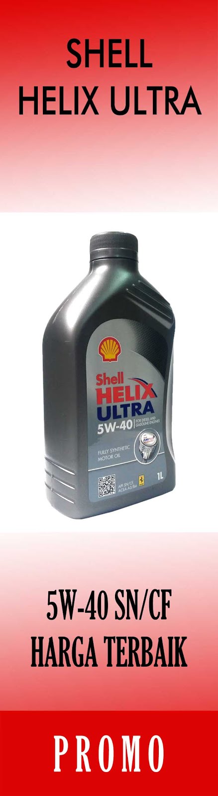 Promo Shell Helix Ultra