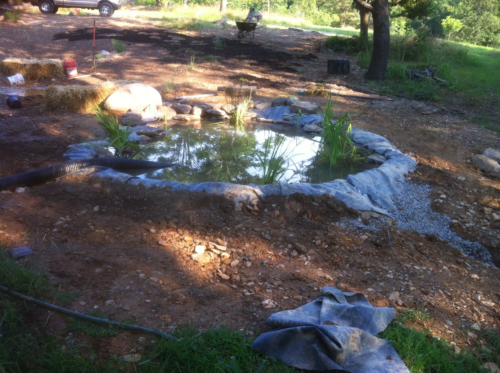 Straw Bale at Rolling Ridge