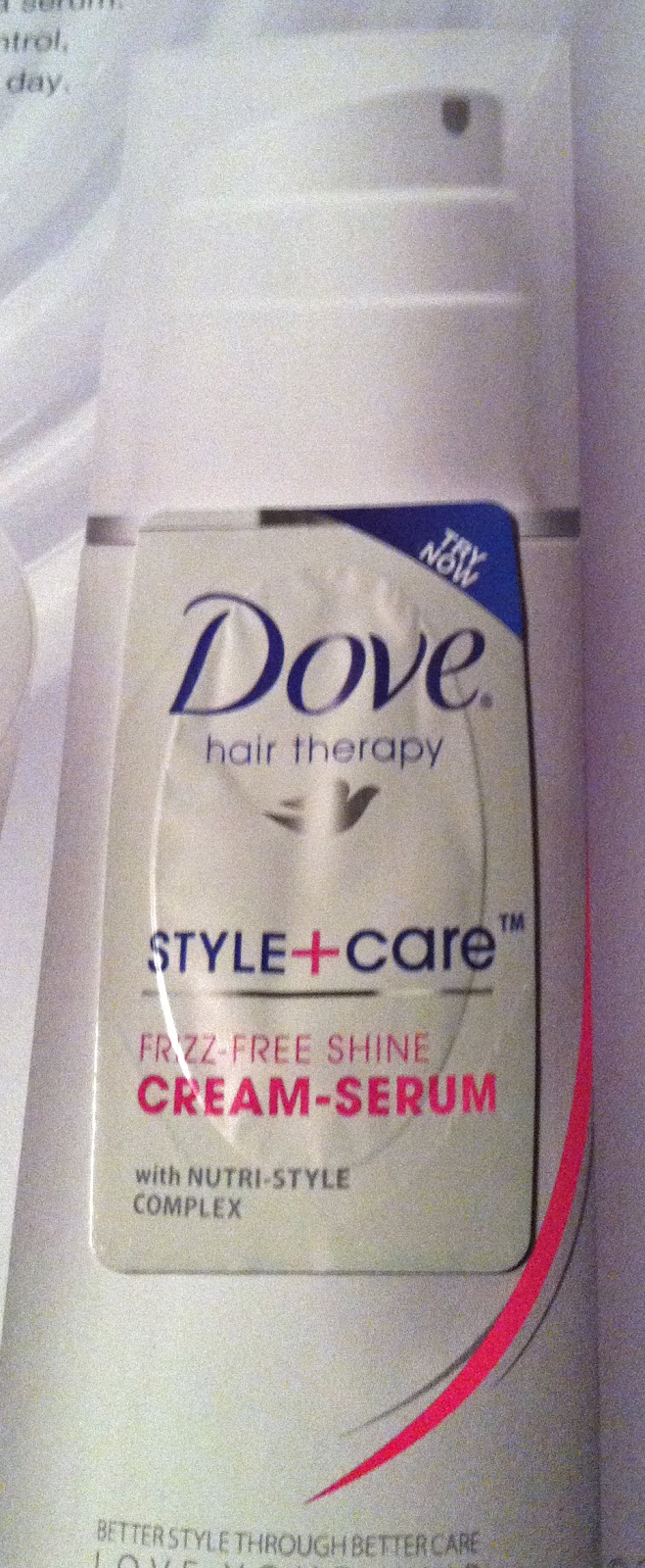 Beauty Test Dummies Dove Style + Care FrizzFree Shine Cream Serum