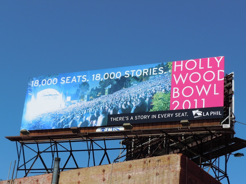 Hollywood Bowl 2011 billboard