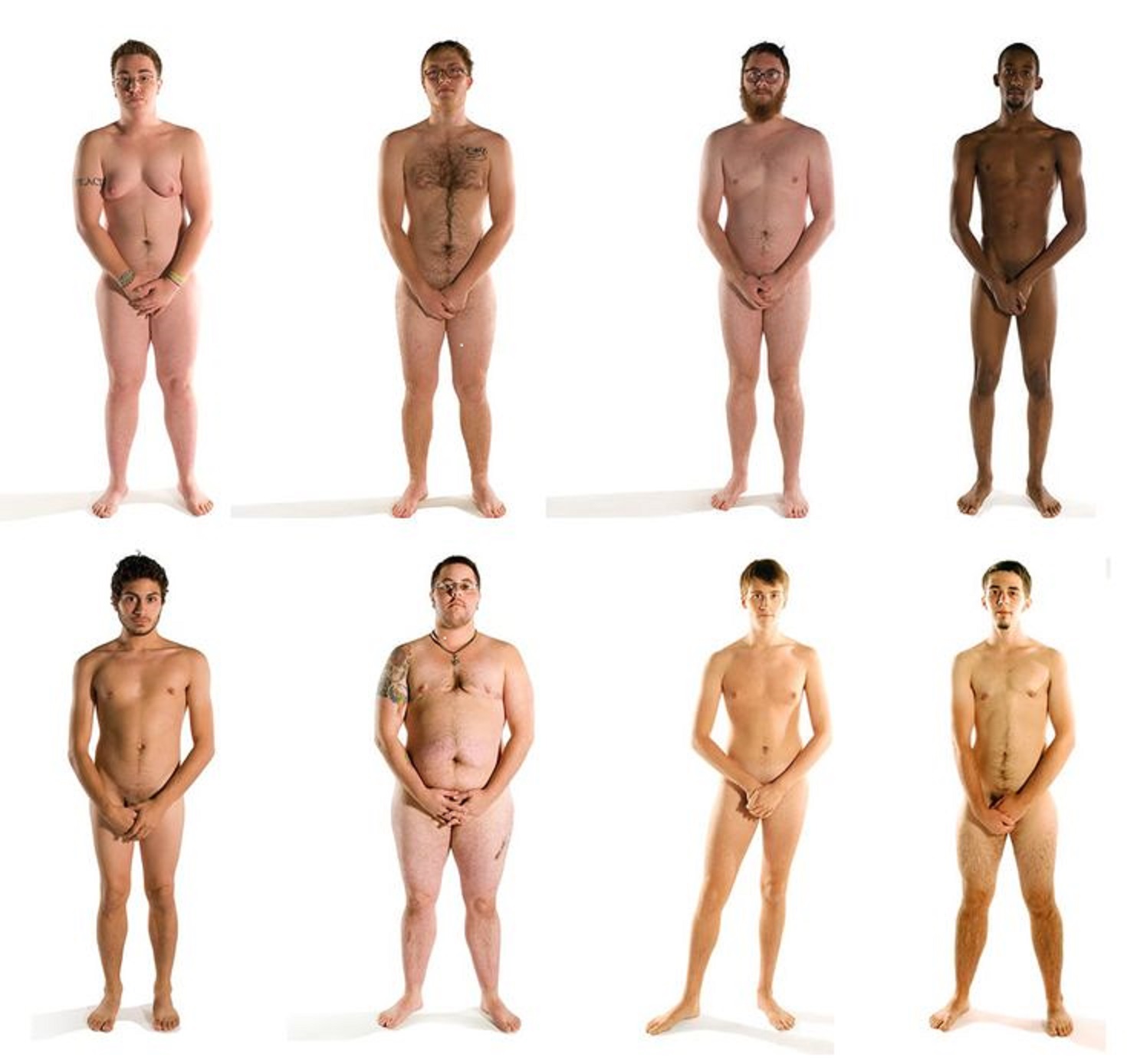 Naked women and man naked