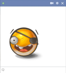 Emoticon With An Eyepatch