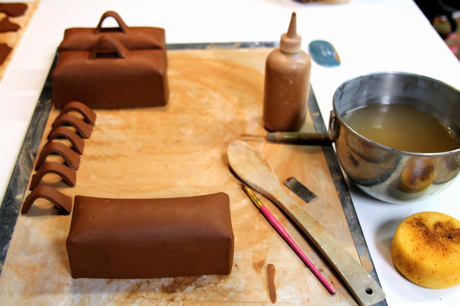 Back Bay Pottery: Making A Covered Butter Dish...