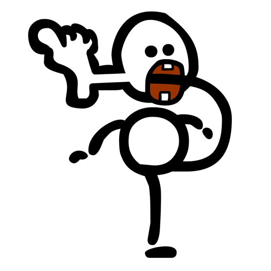 The Animated Woman Foot in Mouth Disease