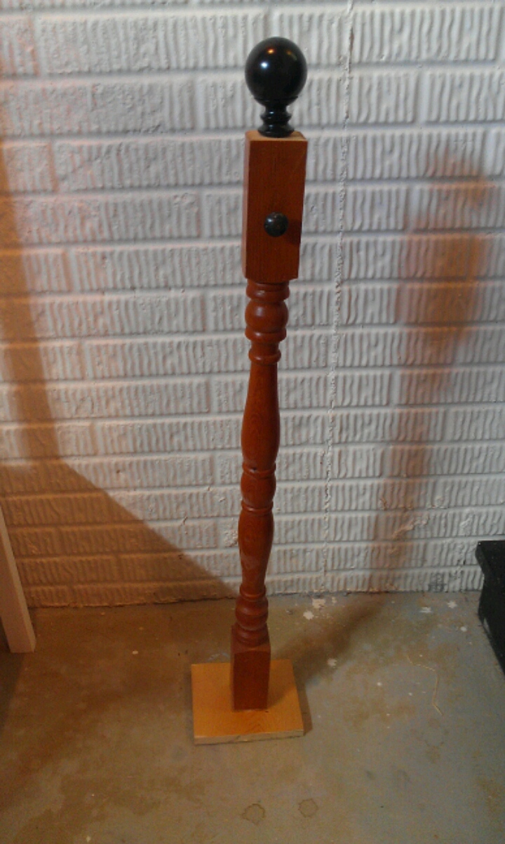 Thrifty Treasures How to easily paint spindles and the rest of the