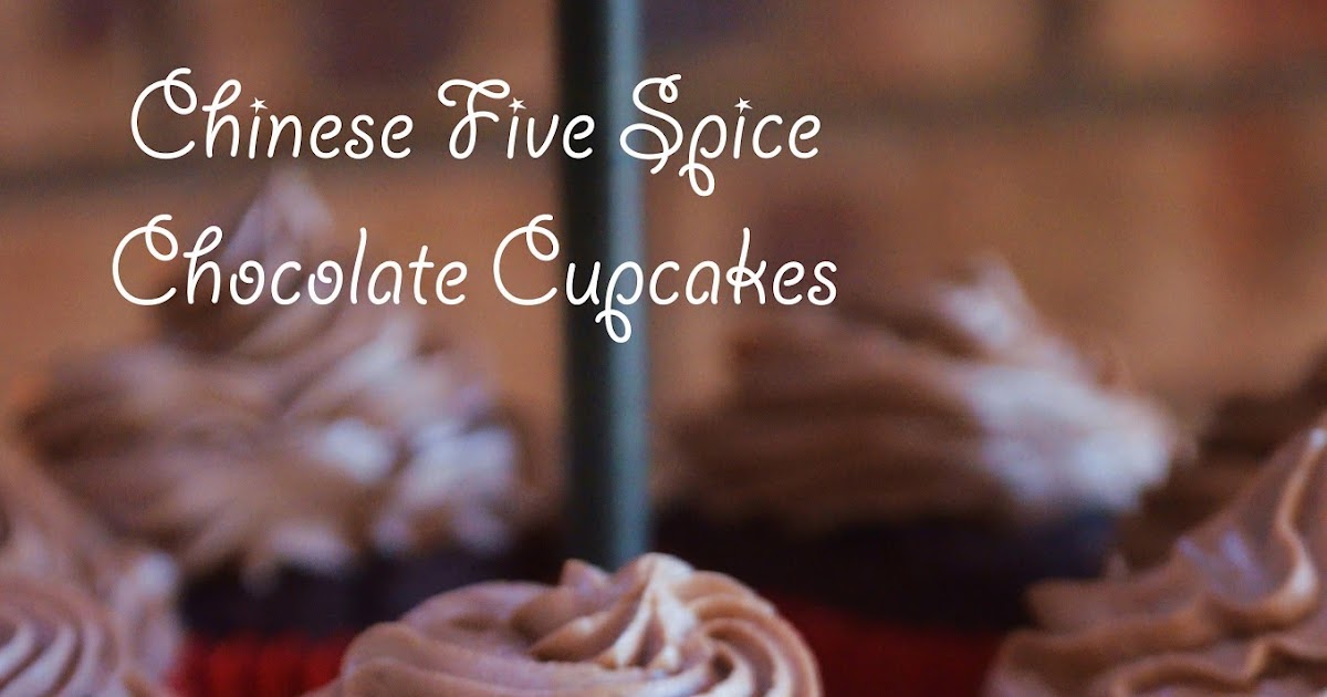 Gormandize Chinese Five Spice Chocolate Cupcakes