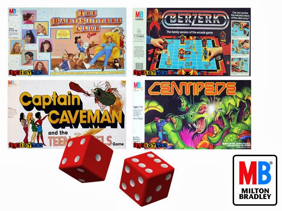 The Toy Box Milton Bradley Board Games Of The 80's