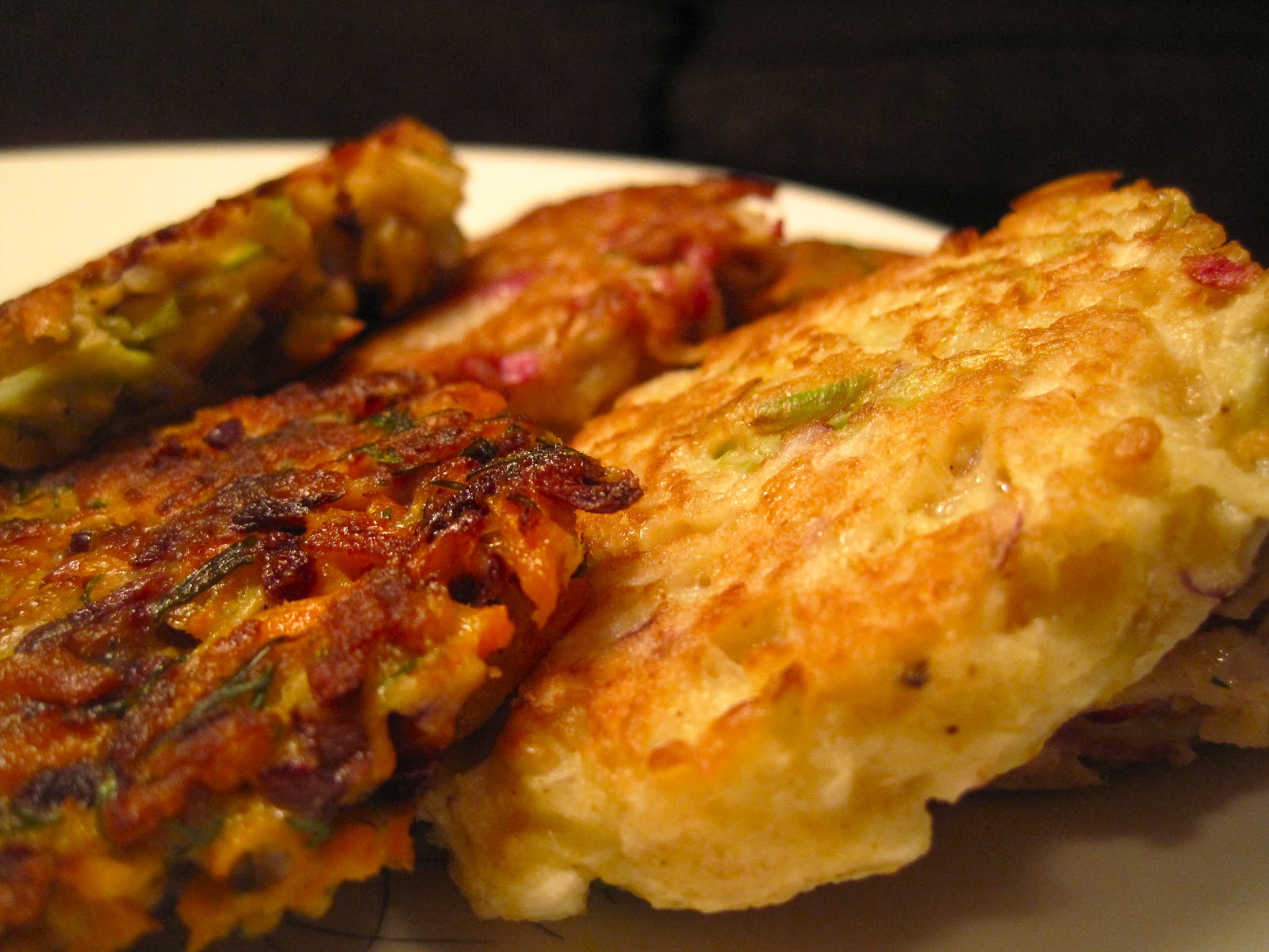 Kvell in the Kitchen Root Vegetable Latkes with Apple Pear Mash