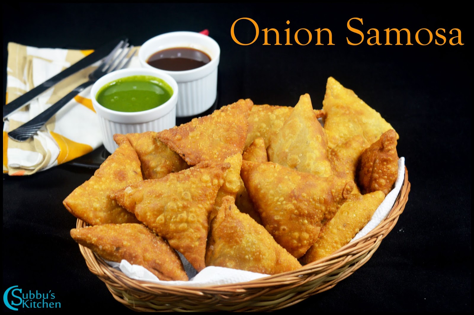 Onion Samosa Recipe Subbus Kitchen