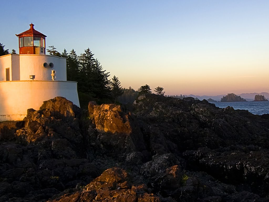 Lighthouse at dawn