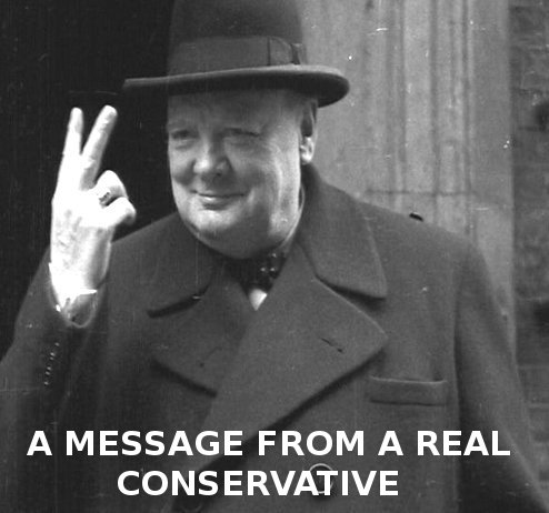Winston was stabbed in the back by his own Tory Party