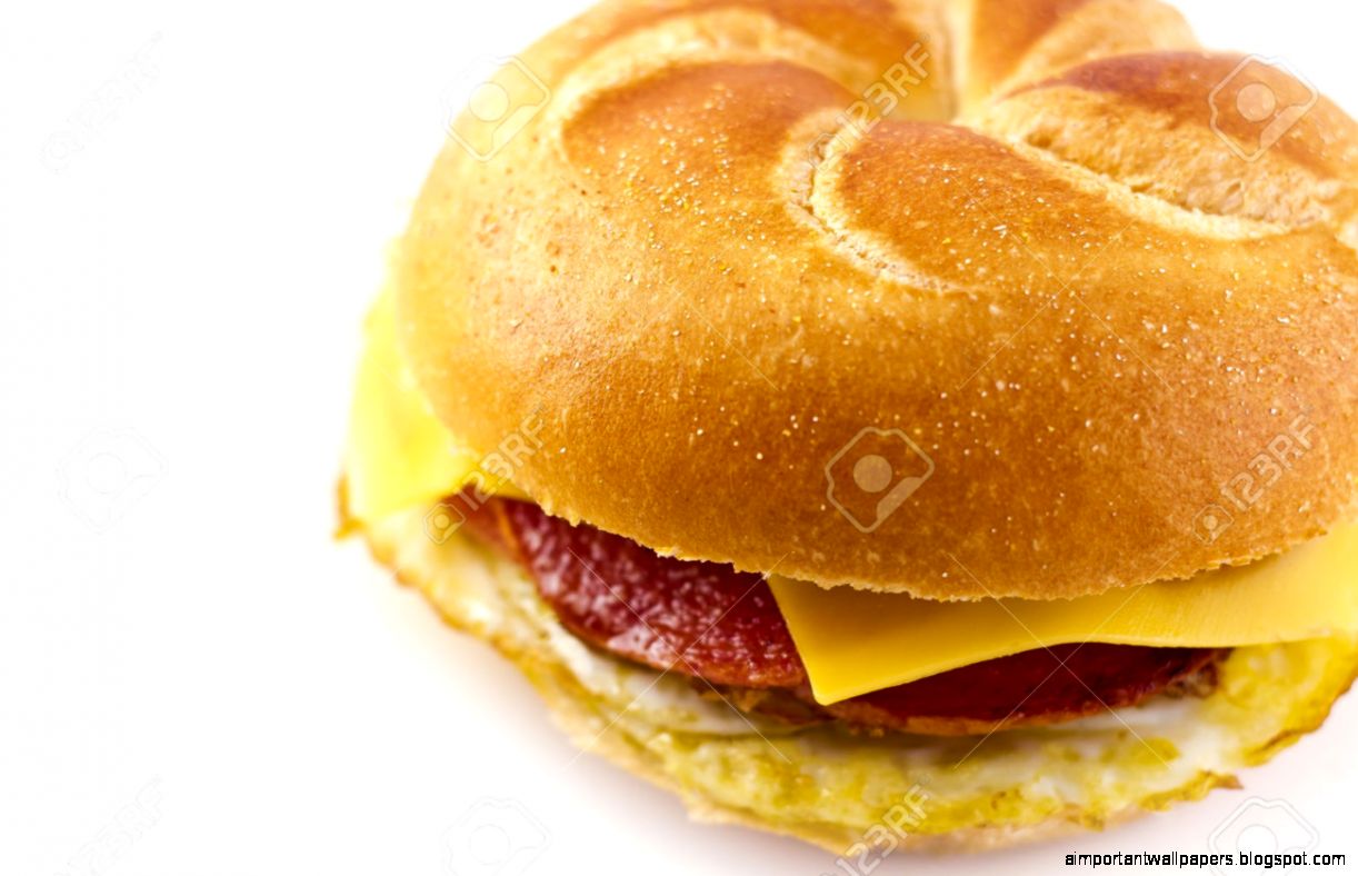 Taylor Ham Pork Roll Egg And Cheese Breakfast Sandwich On A Taylor Ham Pork Roll Egg And Cheese Breakfast Sandwich On A