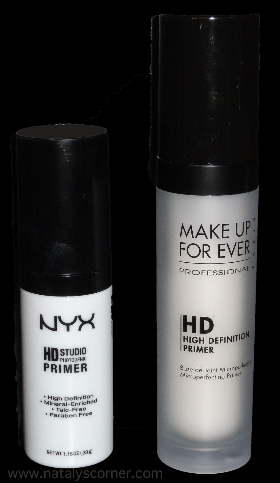 REVIEW HD Primer NYX vs Make Up Forever Nataly's Corner