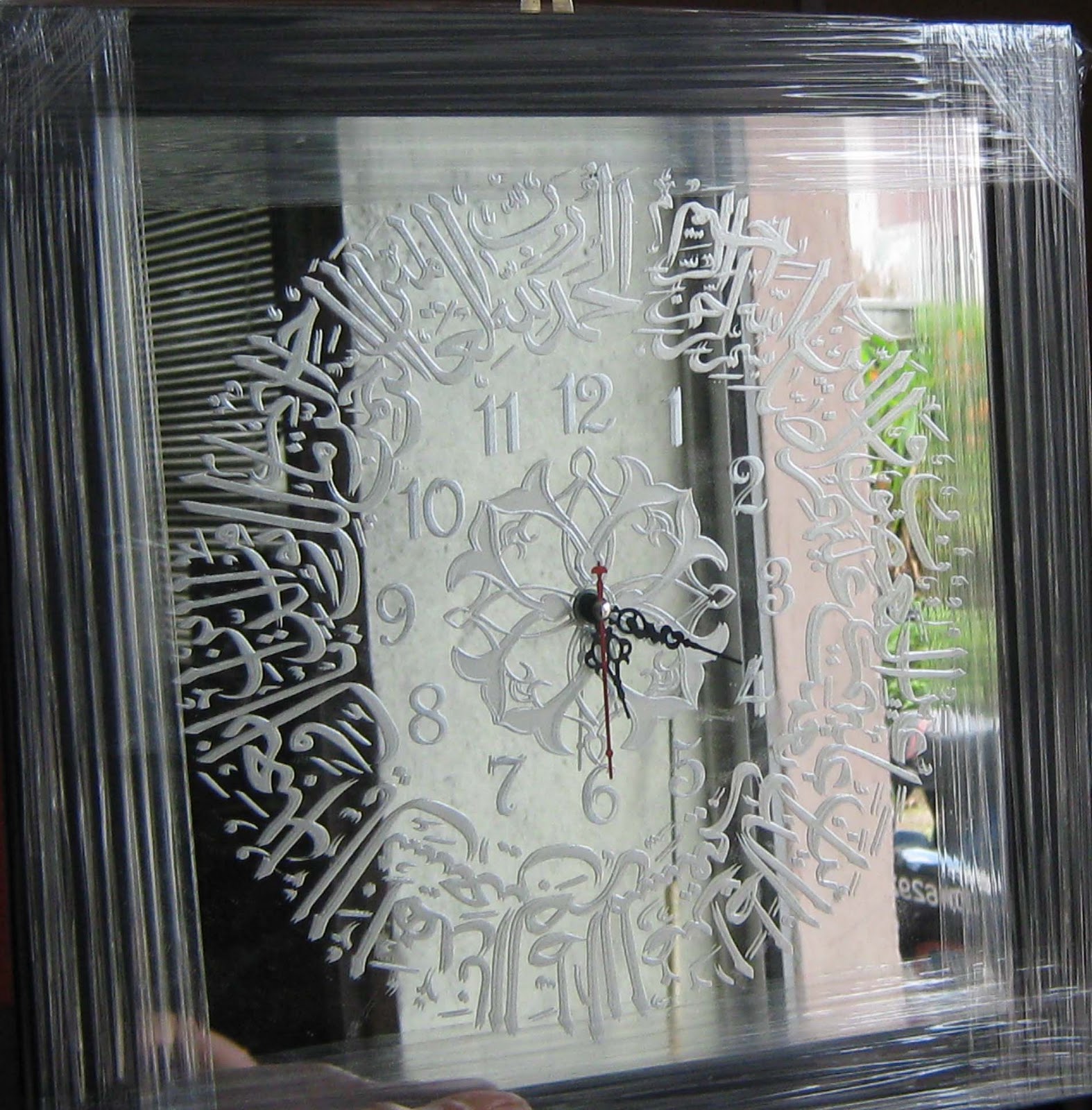 Sandblasting Mirror Art