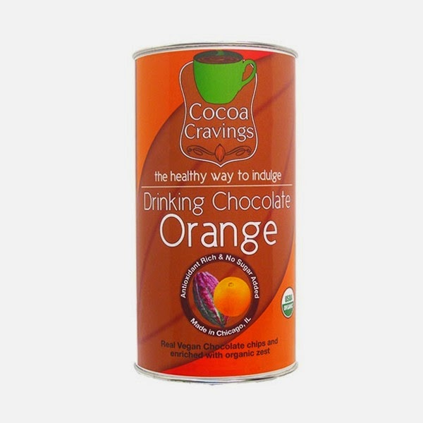 organic drinking chocolate orange