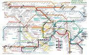 Osaka Subway train map (tokyo train map )