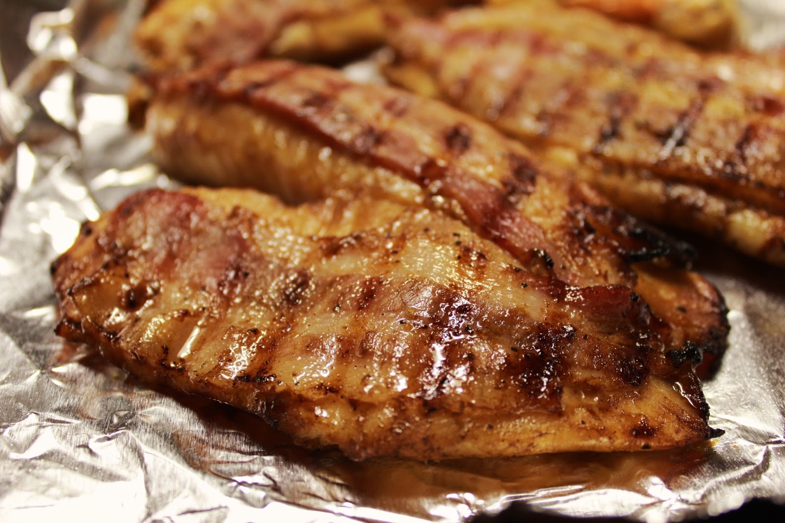 Grilled tilapia and roasted broccoli. Low cal love.