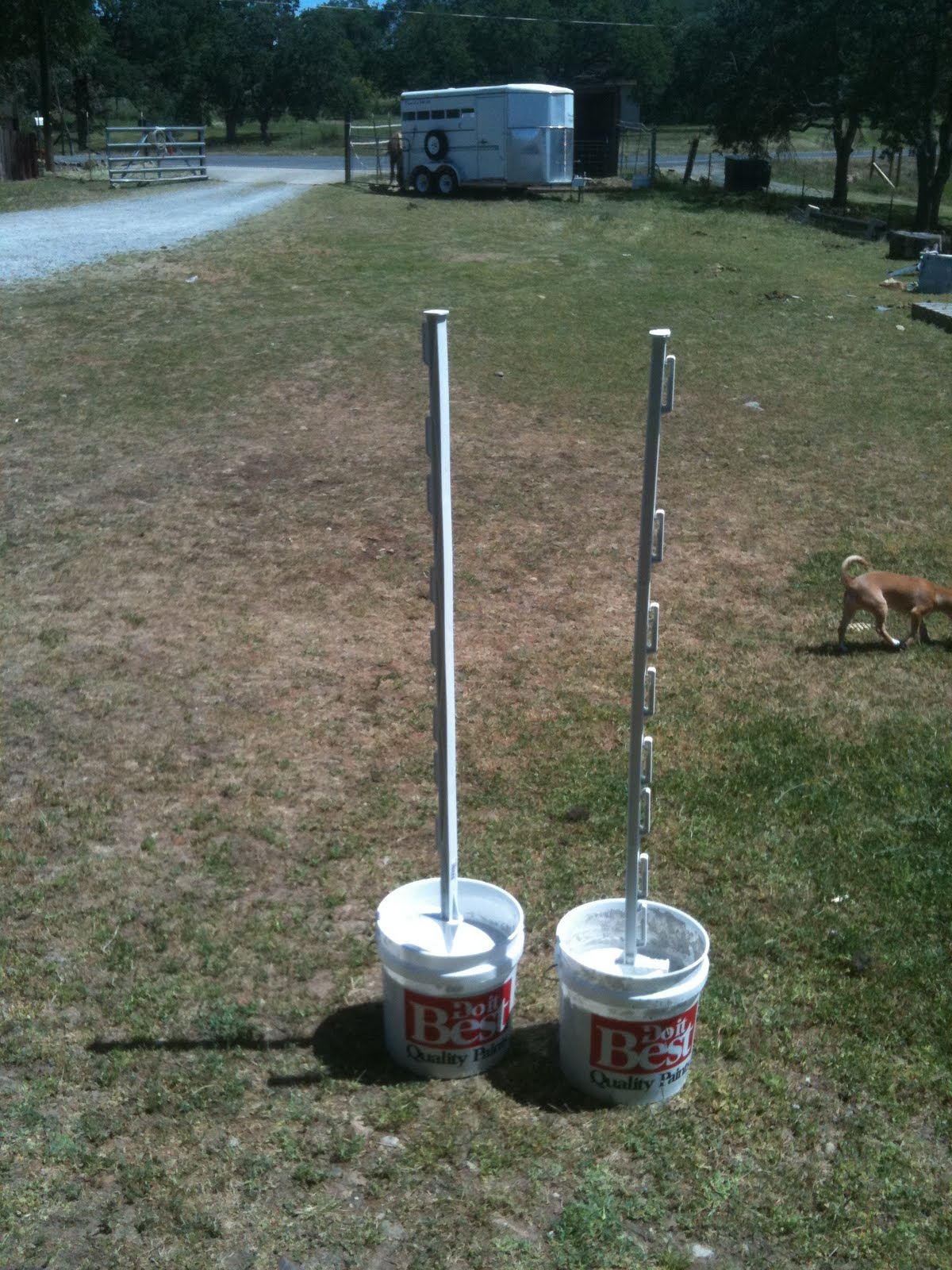 Journey to The Black String How I built a cheap and portable Round Pen.