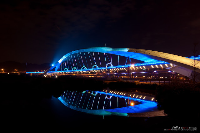 [台北] 新店陽光橋夜景
