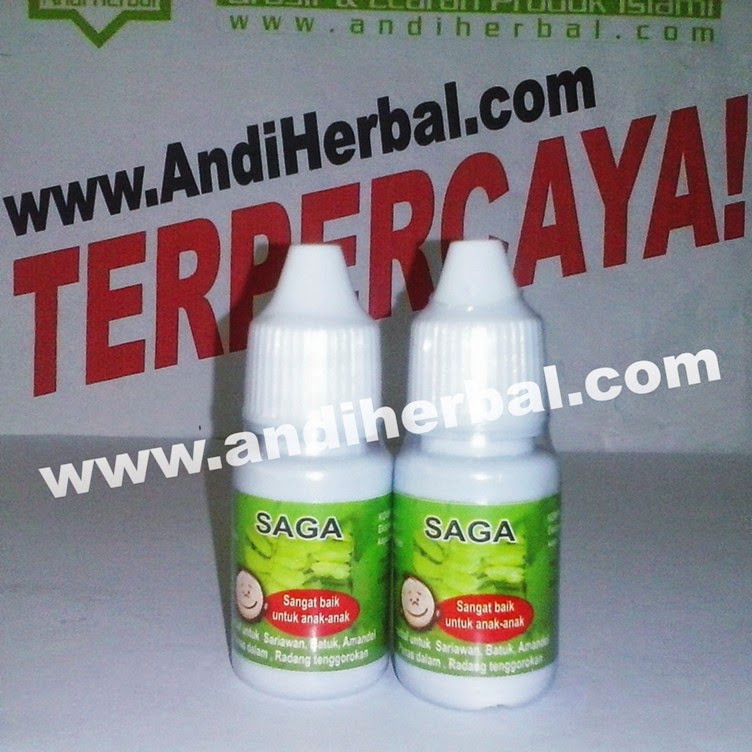 Herbal Tetes Daun Saga untuk Sariawan Anak | Andi Herbal