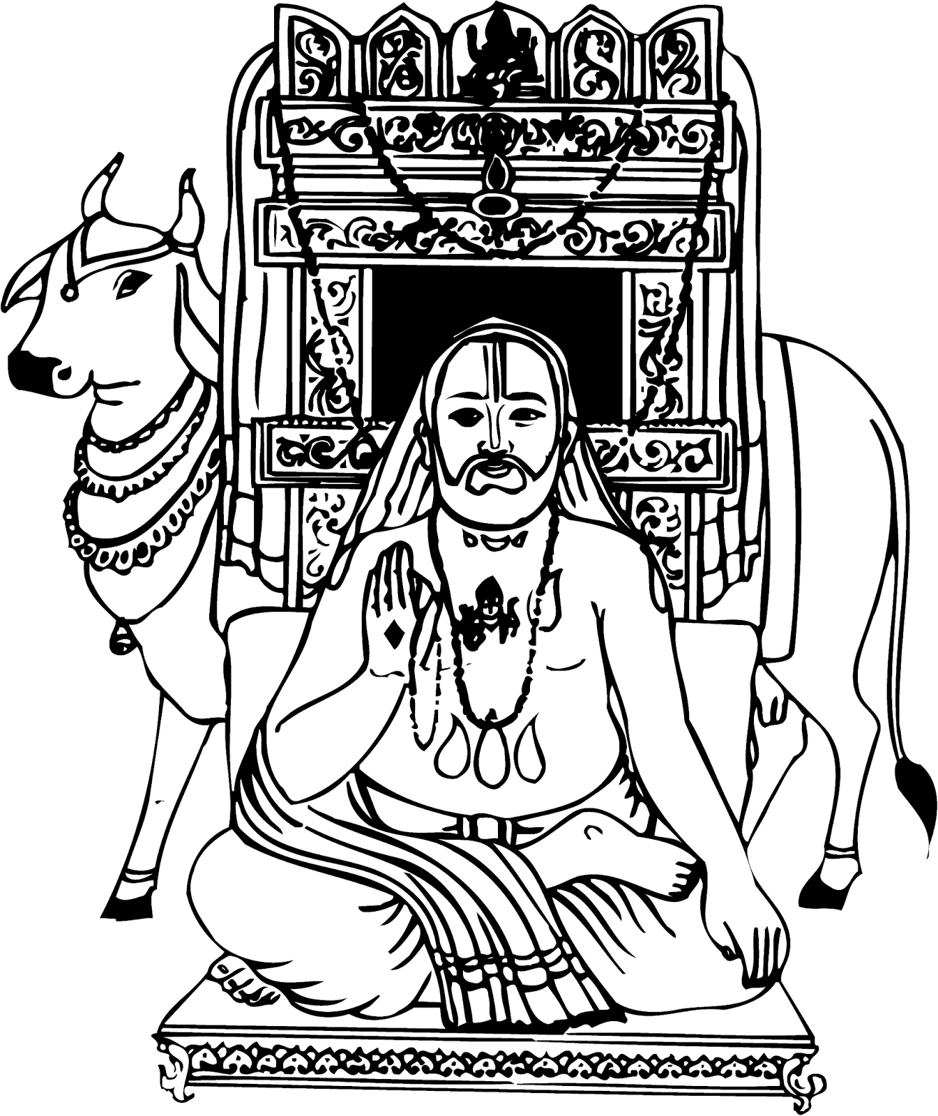 Tamil Cliparts: Spiritual Personalities ( Samiyarkal )