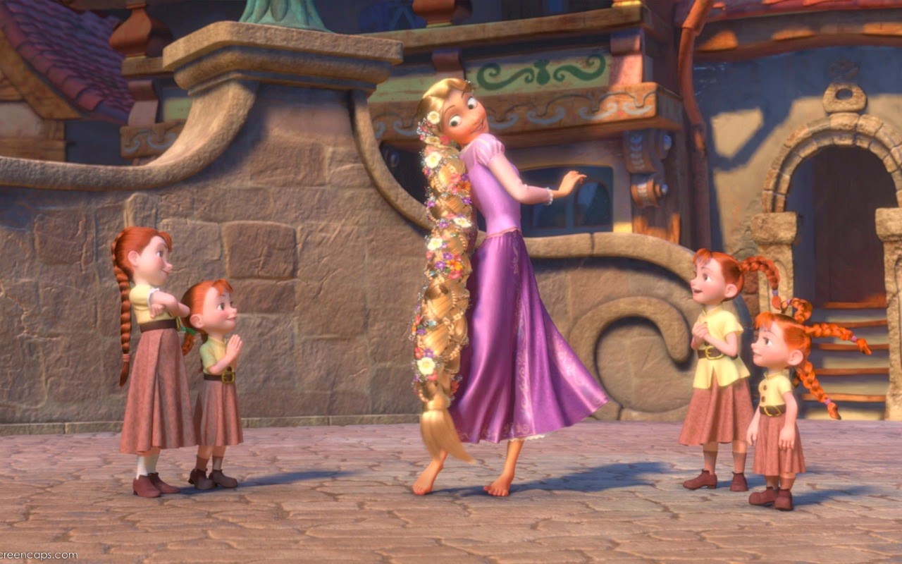 Tangled movie summary image