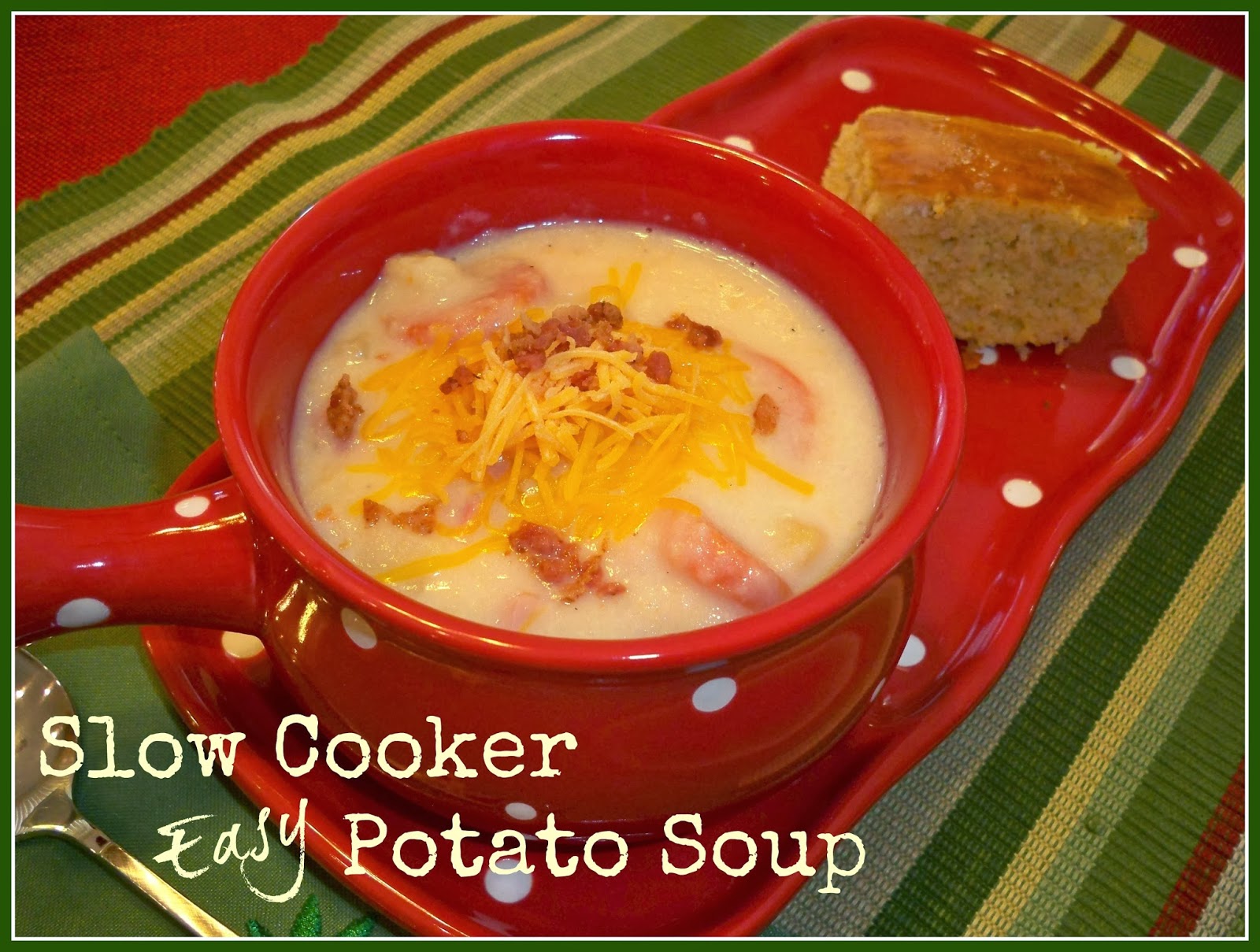 Easy as Pie Slow Cooker Easy Potato Soup