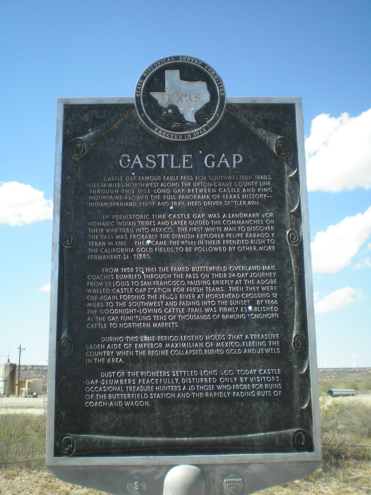 The Road Genealogist Big Lake to McCamey, Texas