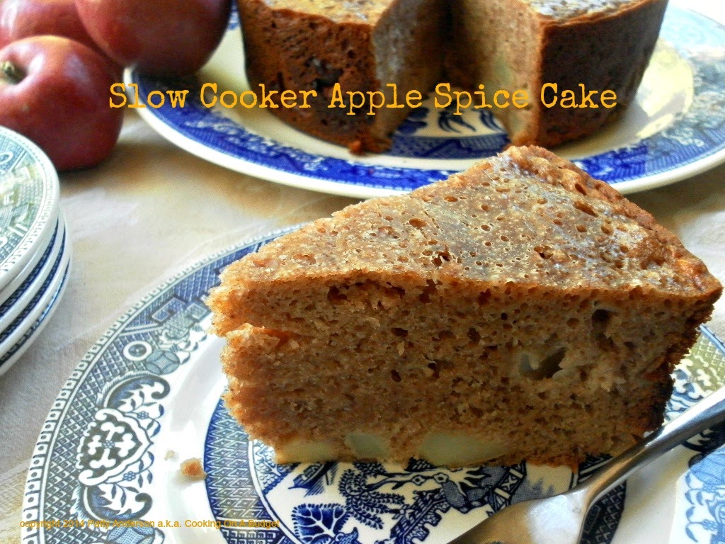 Cooking On A Budget Slow Cooker Apple Spice Cake