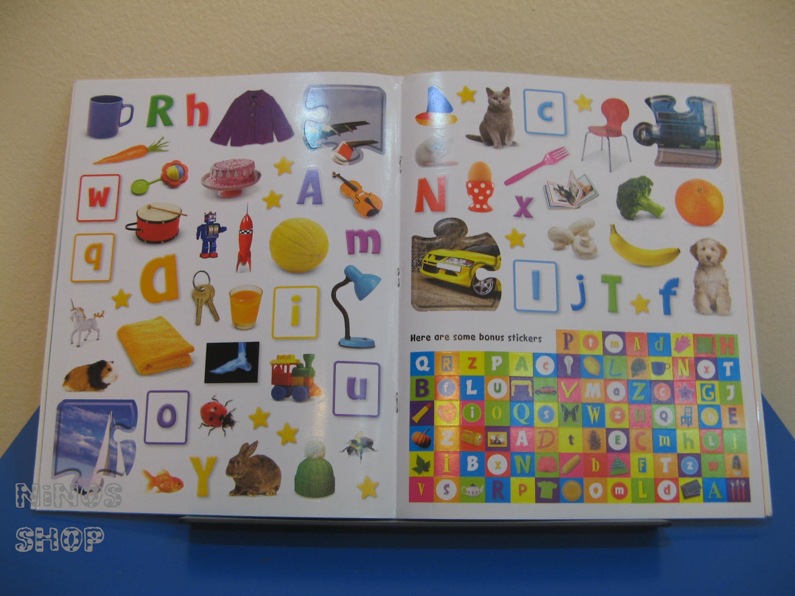 Book My ABC Sticker Activity Book NINOS SHOP