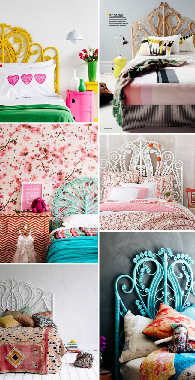 HOMESTORMING 123. OBJECT. PEACOCK HEADBOARDS