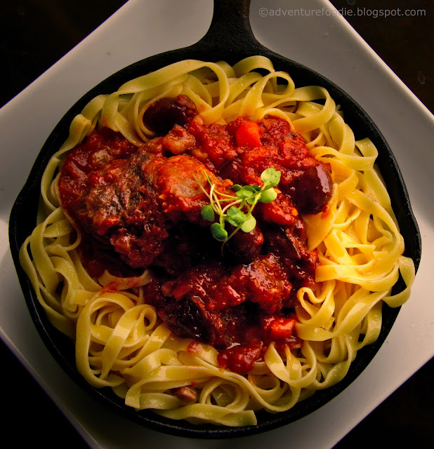 adventurefood Veal Cheek Ragù Guardaporta