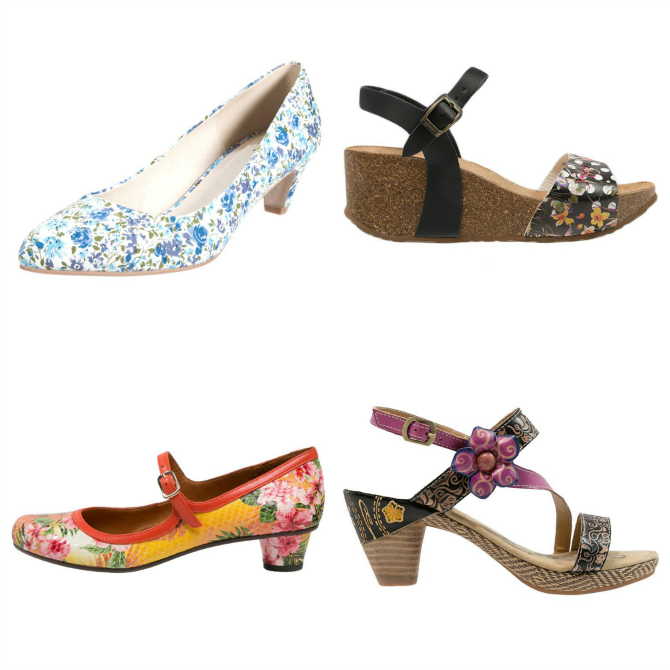 trend scarpe primavera 2015 floreale trend scarpe primavera 2015 floreale