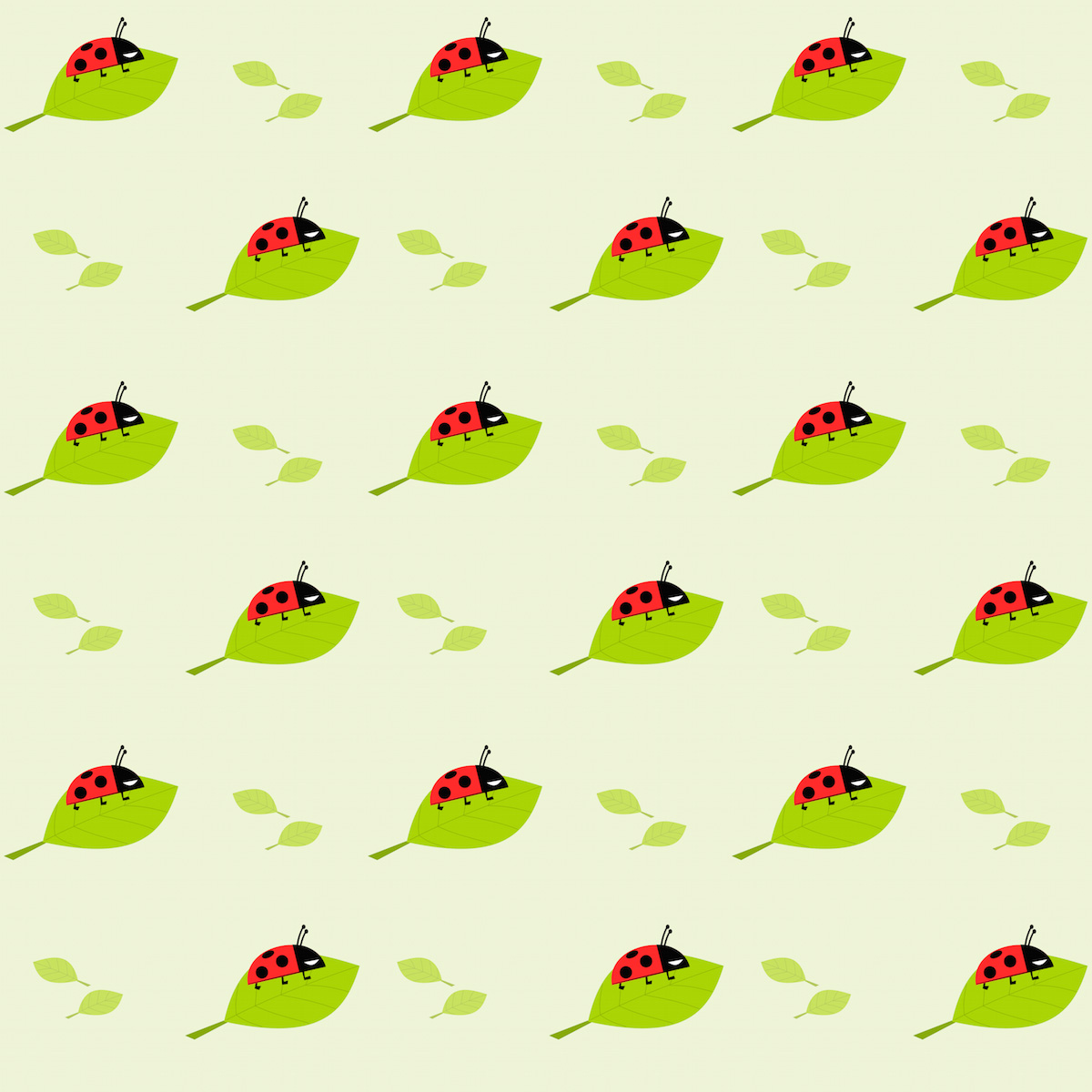 Free digital ladybug scrapbooking paper ausdruckbares