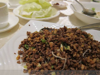 Imperial Treasure Minced Duck and Lettuce 