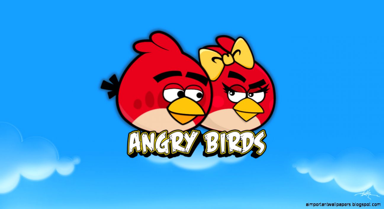 Free Download Angry Birds Lovers Cartoon Wallpapers Free Download Angry Birds Lovers Cartoon Wallpapers
