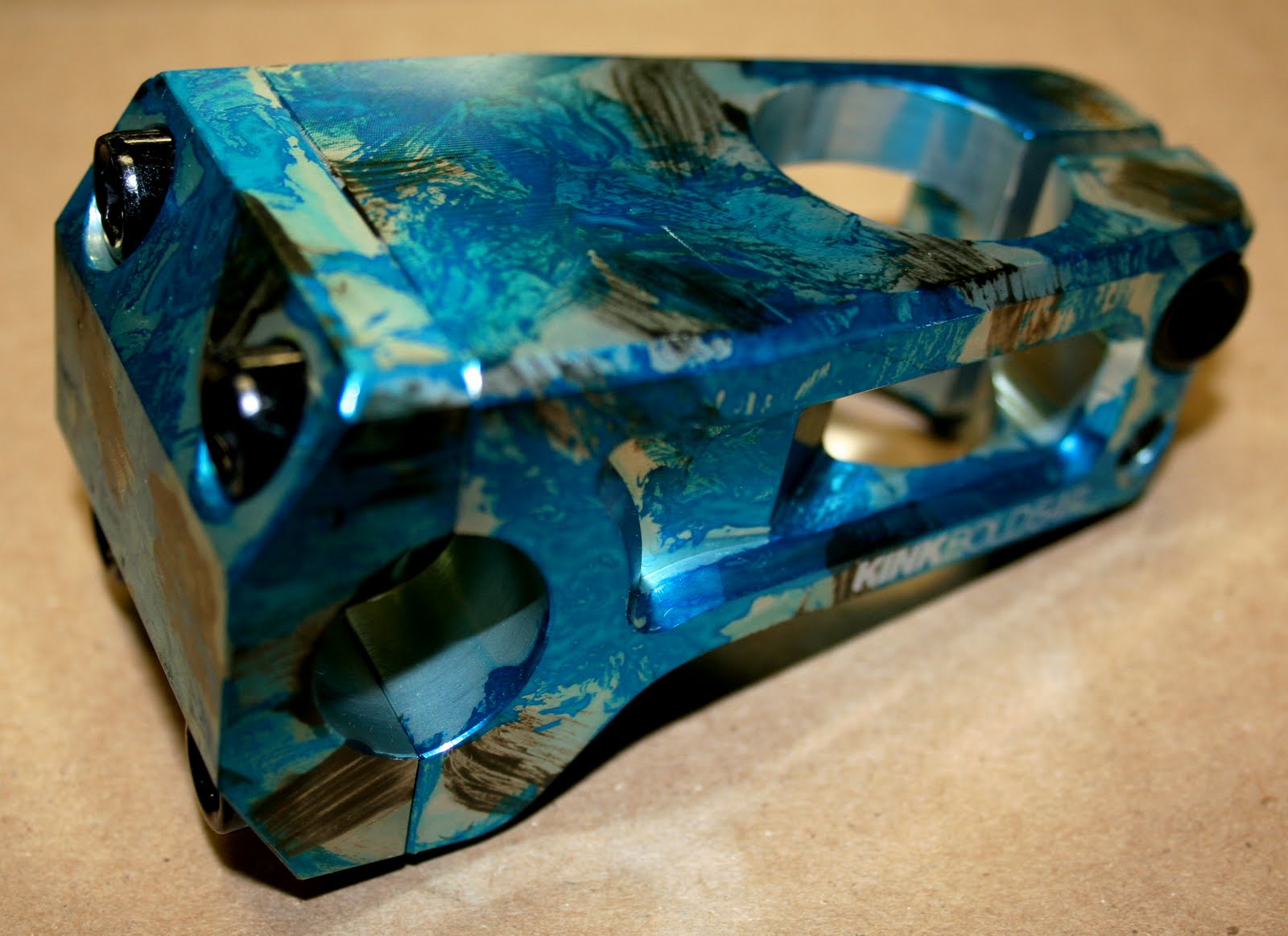 teal bmx parts