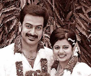Prithviraj married Supriya Menon
