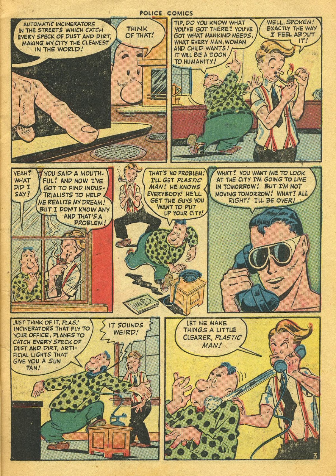 FourColor Shadows Plastic ManJack Cole1945