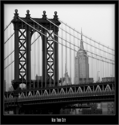 new york city skyline at night black and white. new york skyline black and