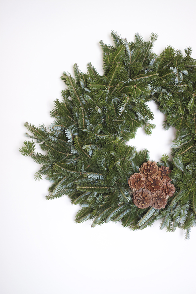 My Christmas Decor Fresh Holiday Wreath Michaela Noelle Designs